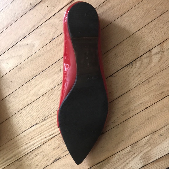 Kate Spade Cherry Red pointy toe loafers - Picture 4 of 4